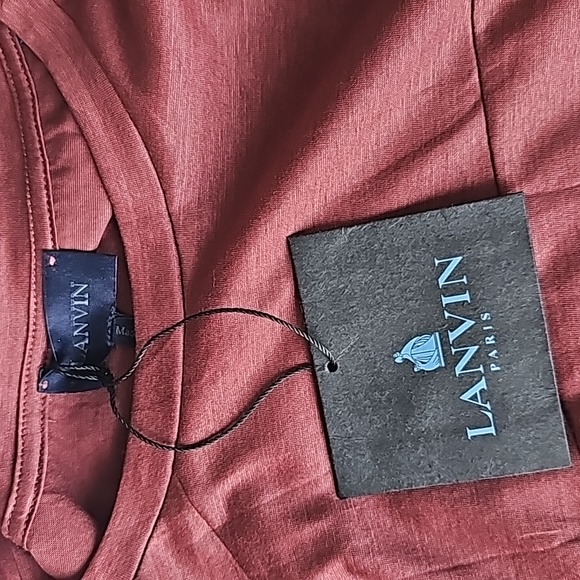 NWT Lanvin Cotton Tee - Picture 4 of 5